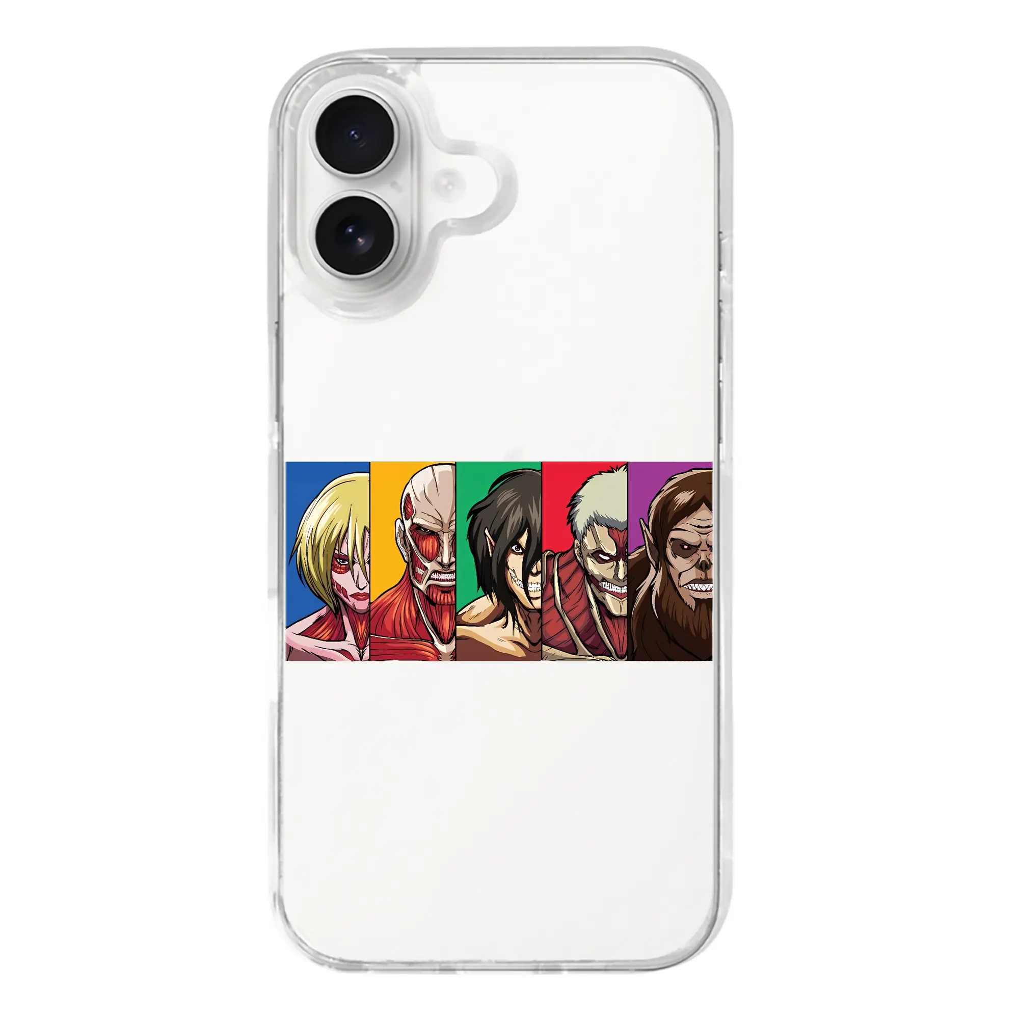 進撃の巨人 グッズ ミカサ・アッカーマン - iPhone 17シリーズ 透明スマホケース – 薄型・耐衝撃・精密フィット保護カバー